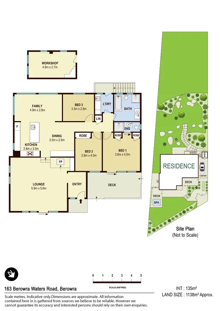 Floorplan of Homely house listing, 163 Berowra Waters Road, Berowra Heights NSW 2082