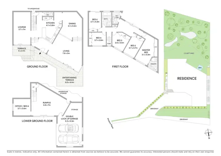 Floorplan of Homely house listing, 29 Pinduro Place, Cromer NSW 2099