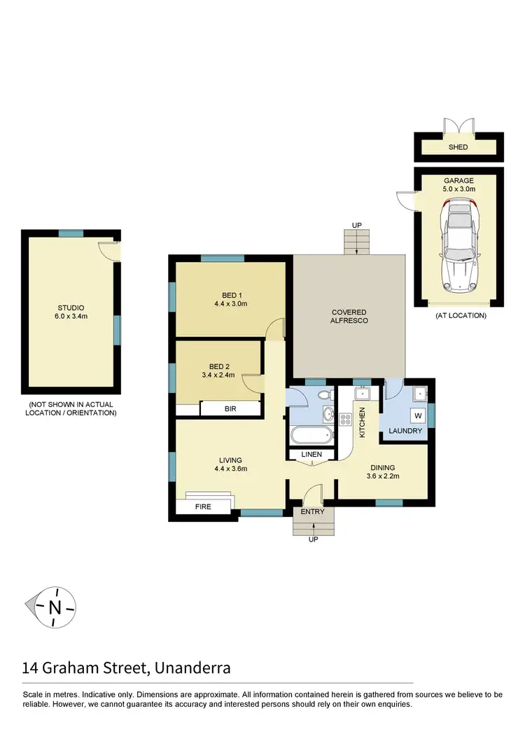 Floorplan of Homely house listing, 14 Graham Street, Unanderra NSW 2526