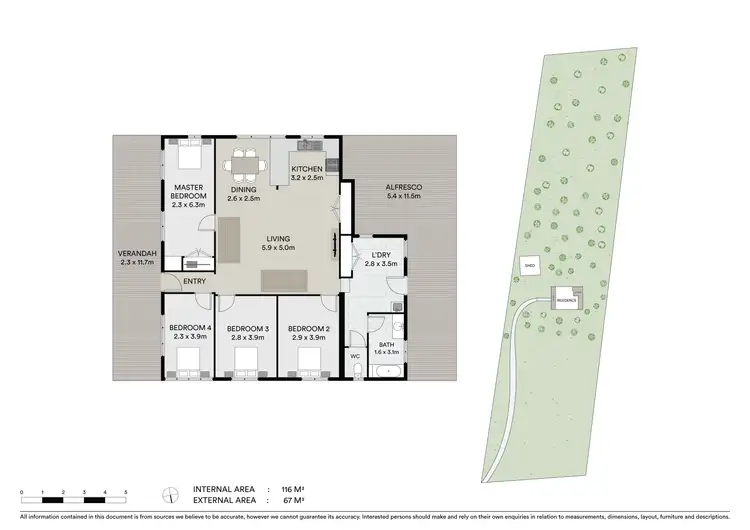 Floorplan of Homely house listing, 185 Auton & Johnson Road, The Caves QLD 4702