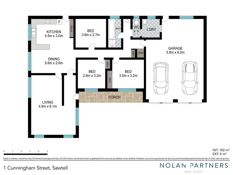 Floorplan of Homely house listing, 1 Cunningham Crescent, Sawtell NSW 2452