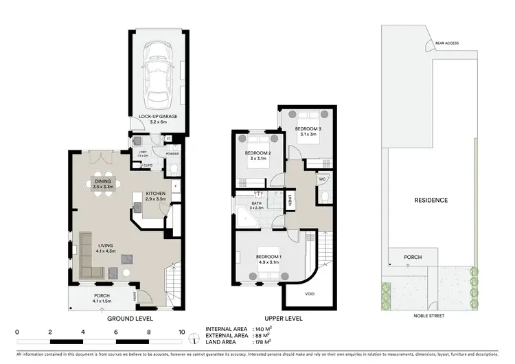 Floorplan of Homely house listing, 49 Noble Street, Newtown VIC 3220