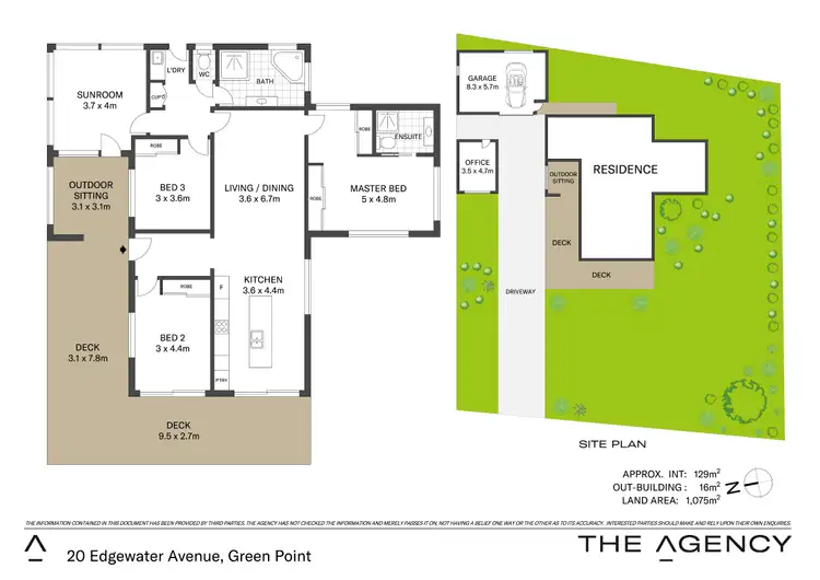 Floorplan of Homely house listing, 20 Edgewater Avenue, Green Point NSW 2251