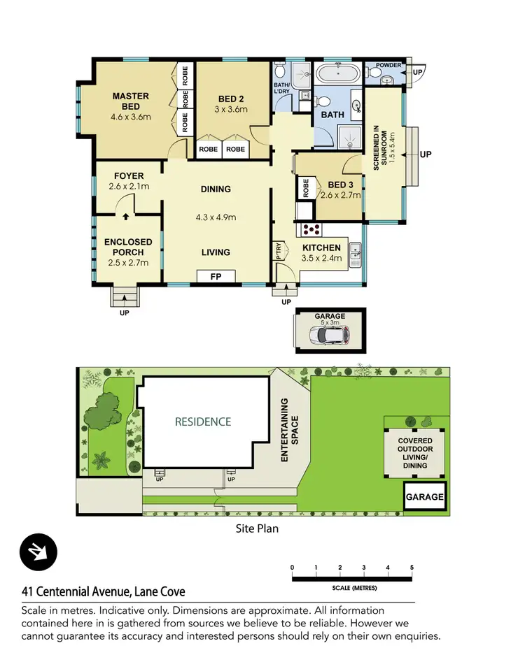 Floorplan of Homely house listing, 41 Centennial Avenue, Lane Cove NSW 2066