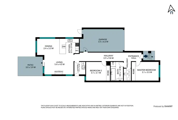 Floorplan of Homely unit listing, 5/1 Nirvana Drive, South Morang VIC 3752
