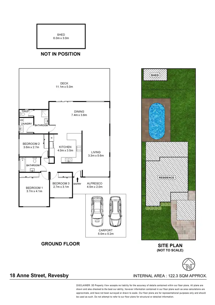 Floorplan of Homely house listing, 18 Anne Street, Revesby NSW 2212