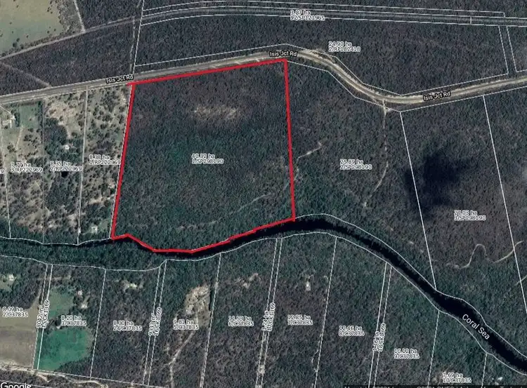 Floorplan of Homely land listing, LOT 1 Buxton Road, Isis River QLD 4660