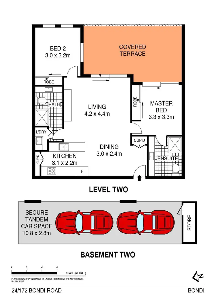 Floorplan of Homely apartment listing, 24/172 Bondi Road, Bondi NSW 2026