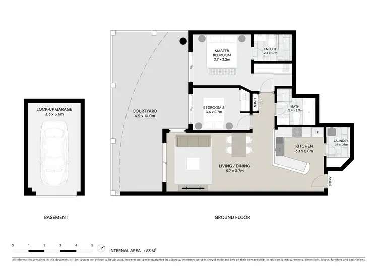Floorplan of Homely apartment listing, 1/1 Allison Road, Cronulla NSW 2230
