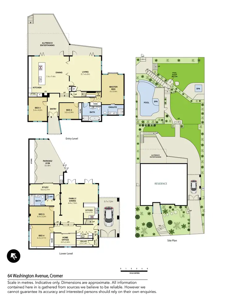 Floorplan of Homely house listing, 64 Washington Avenue, Cromer NSW 2099
