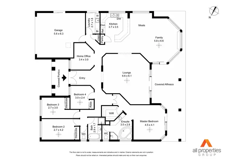 Floorplan of Homely house listing, 2 Benedict Place, Springfield Lakes QLD 4300