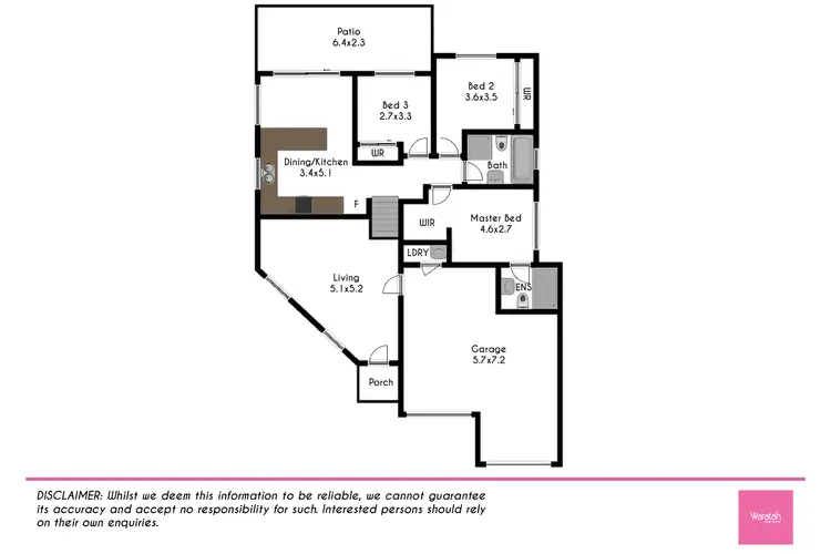 Floorplan of Homely house listing, 58 Ryan Crescent, Riverstone NSW 2765