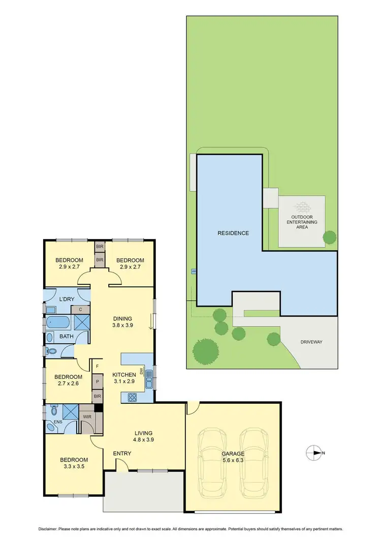 Floorplan of Homely house listing, 83 Kirkton Drive, Kurunjang VIC 3337