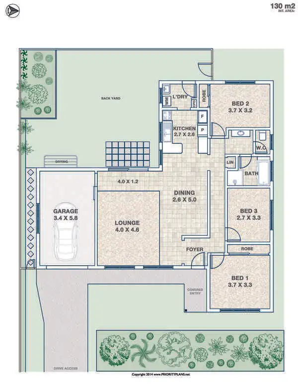 Floorplan of Homely house listing, 10 Cooloola Avenue, Lennox Head NSW 2478