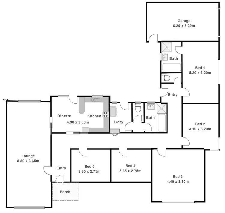 Floorplan of Homely land listing, 18 Sharpes Avenue, Fulham Gardens SA 5024