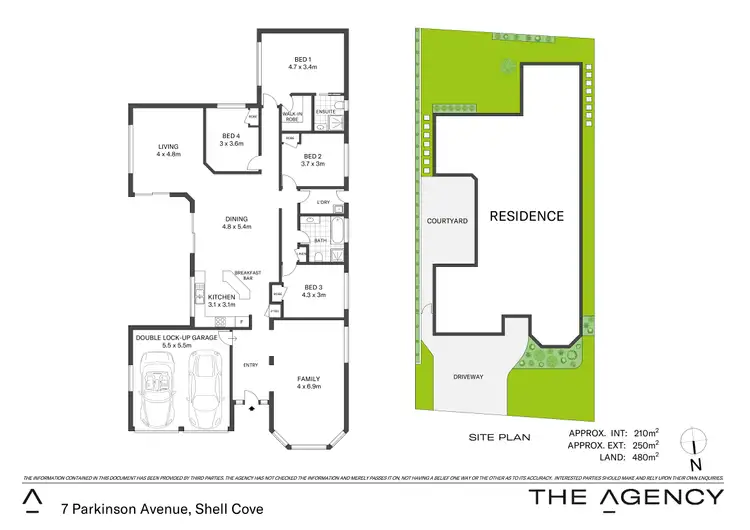 Floorplan of Homely house listing, 7 Parkinson Avenue, Shell Cove NSW 2529