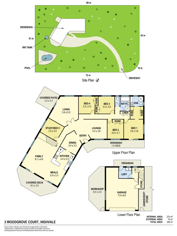 Floorplan of Homely house listing, 2 Woodgrove Court, Highvale QLD 4520