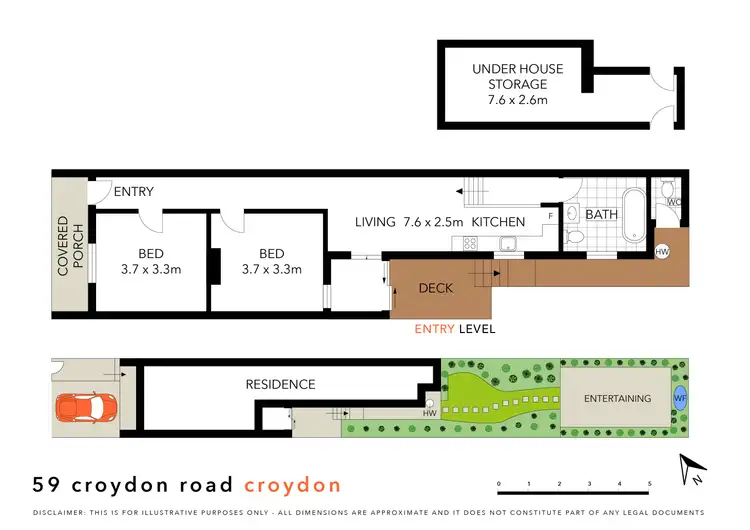 Floorplan of Homely house listing, 59 Croydon Road, Croydon NSW 2132
