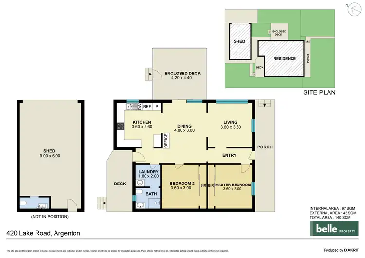 Floorplan of Homely house listing, 420 Lake Road, Argenton NSW 2284
