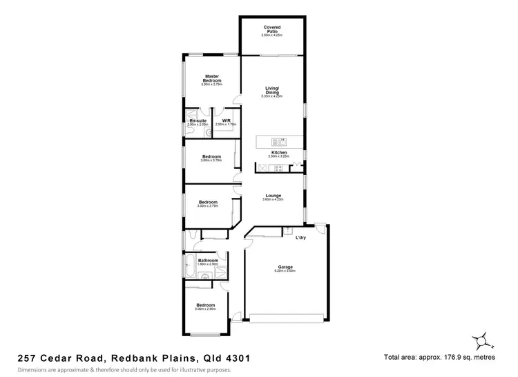 Floorplan of Homely house listing, 257 Cedar Road, Redbank Plains QLD 4301