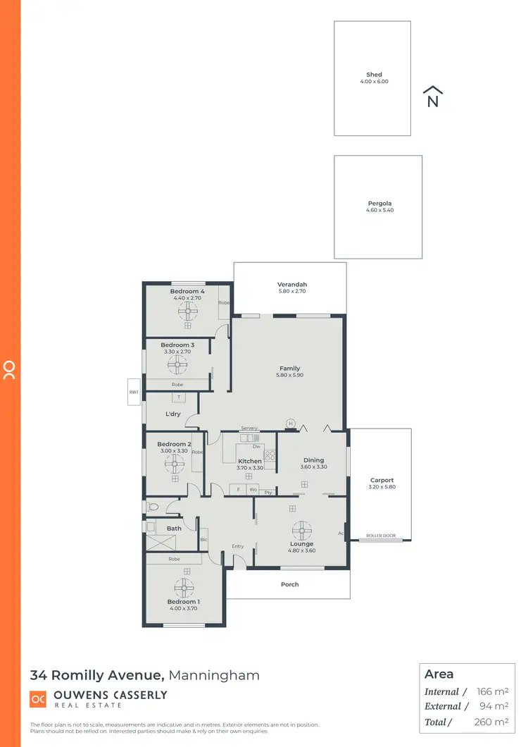 Floorplan of Homely house listing, 34 Romilly Avenue, Manningham SA 5086
