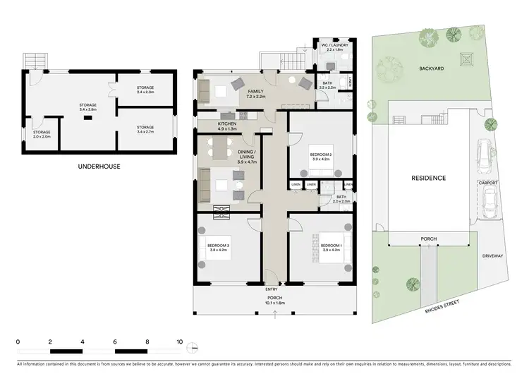 Floorplan of Homely house listing, 55 Rhodes Street, Hillsdale NSW 2036
