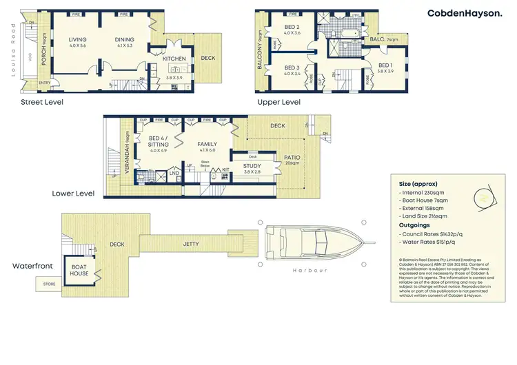 Floorplan of Homely house listing, 102 Louisa Road, Birchgrove NSW 2041