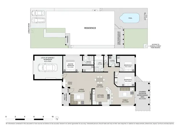 Floorplan of Homely house listing, 10 Moss Street, Sans Souci NSW 2219
