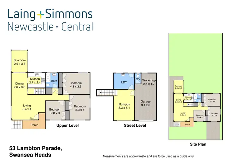Floorplan of Homely house listing, 53 Lambton Parade, Swansea Heads NSW 2281
