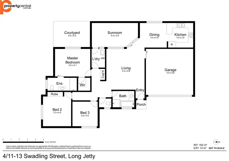 Floorplan of Homely villa listing, 4/11-13 Swadling Street, Long Jetty NSW 2261