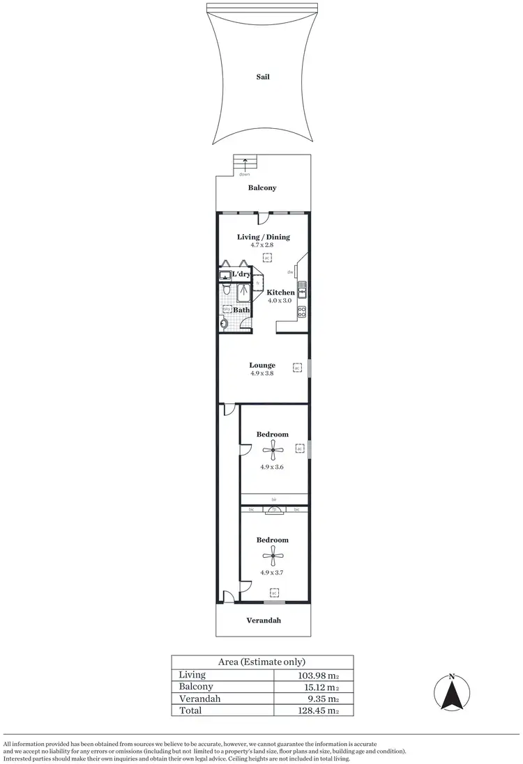 Floorplan of Homely house listing, 18 Church Terrace, Walkerville SA 5081