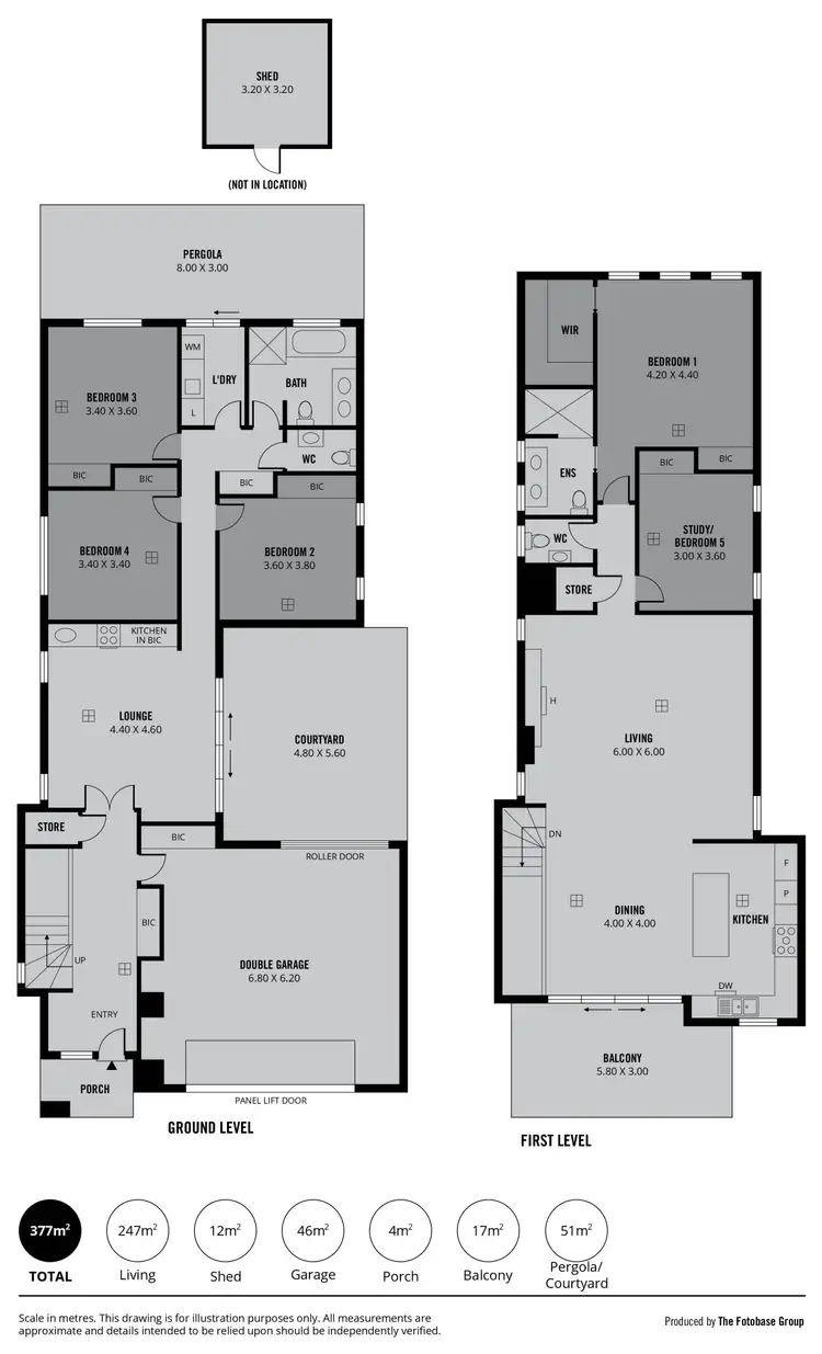 Floorplan of Homely house listing, 9A Nambour Crescent, West Lakes Shore SA 5020