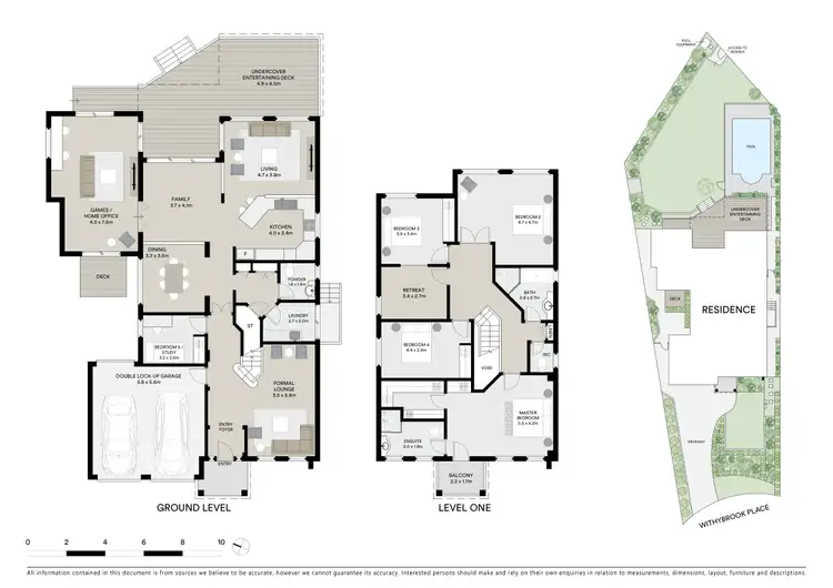 Floorplan of Homely house listing, 3 Withybrook Place, Sylvania NSW 2224