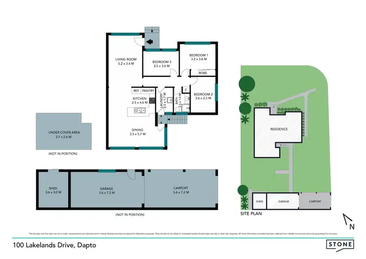 Floorplan of Homely house listing, 100 Lakelands Drive, Dapto NSW 2530