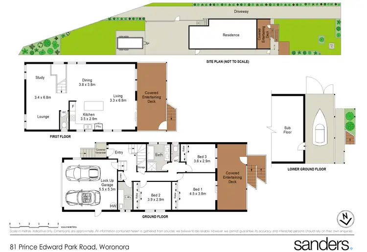 Floorplan of Homely house listing, 81 Prince Edward Park Road, Woronora NSW 2232