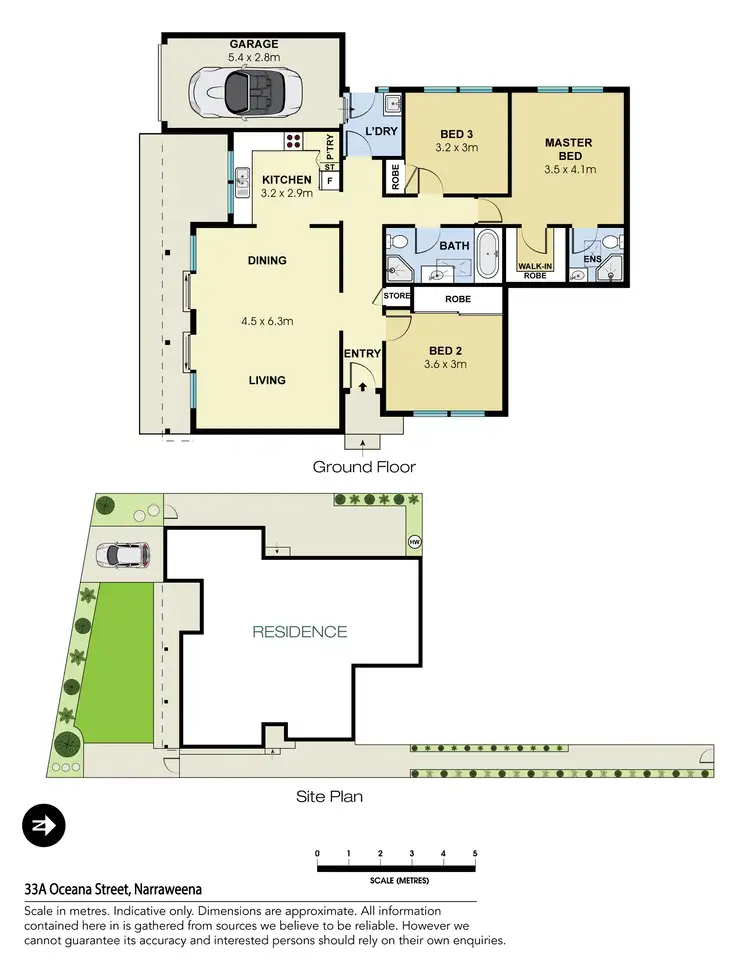 Floorplan of Homely house listing, 33A Oceana Street, Narraweena NSW 2099
