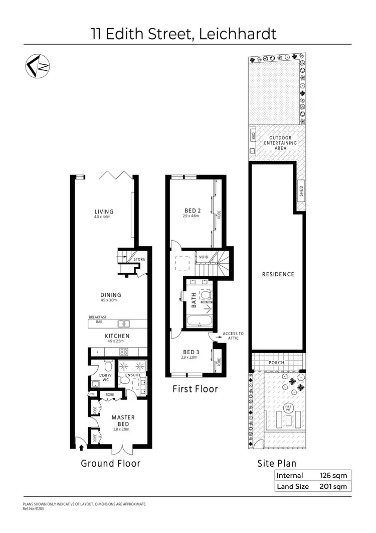 Floorplan of Homely house listing, 11 Edith Street, Leichhardt NSW 2040