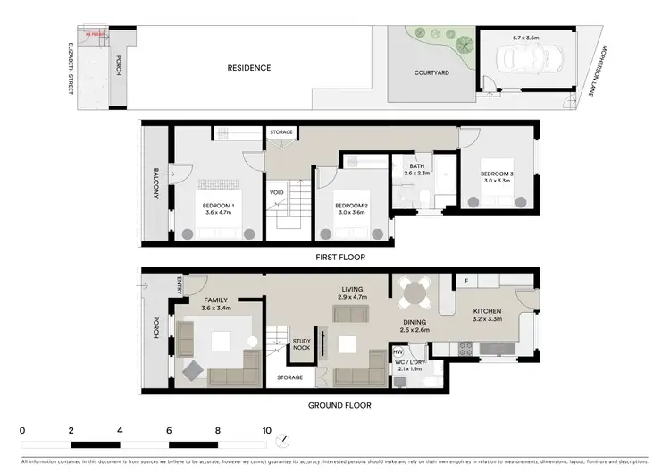 Floorplan of Homely house listing, 898 Elizabeth Street, Zetland NSW 2017