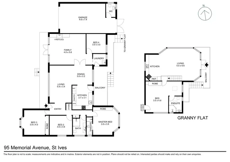 Floorplan of Homely house listing, 95 Memorial Avenue, St Ives NSW 2075
