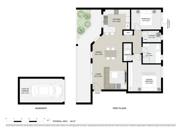 Floorplan of Homely apartment listing, 3/48 Railway Crescent, Jannali NSW 2226
