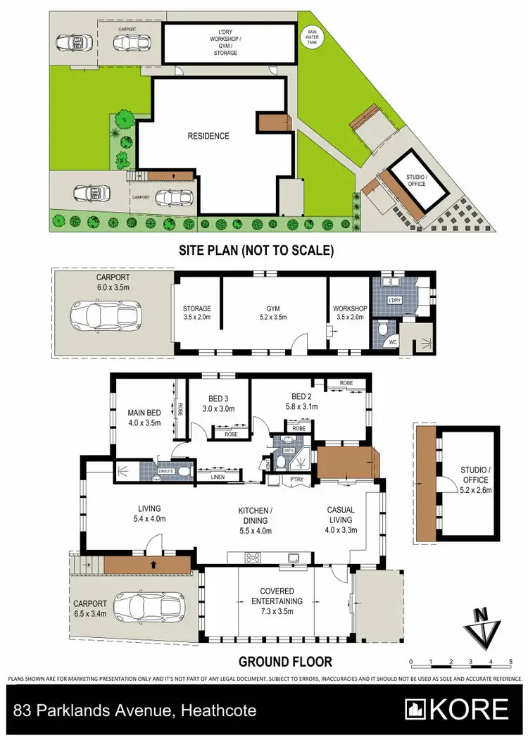 Floorplan of Homely house listing, 83 Parklands Avenue, Heathcote NSW 2233