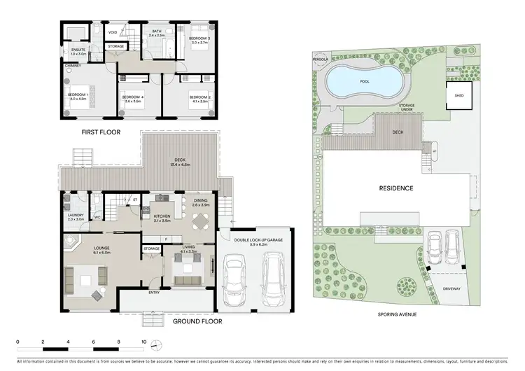 Floorplan of Homely house listing, 10 Sporing Avenue, Kings Langley NSW 2147