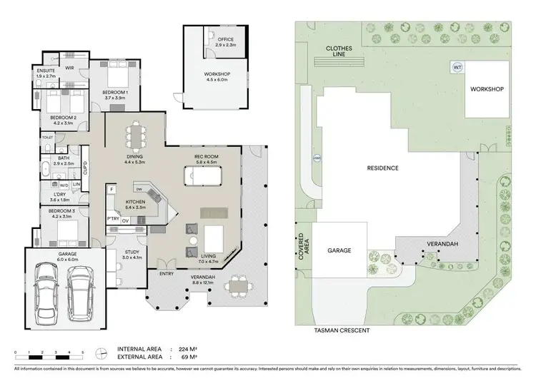 Floorplan of Homely house listing, 15 Tasman Crescent, Yeppoon QLD 4703