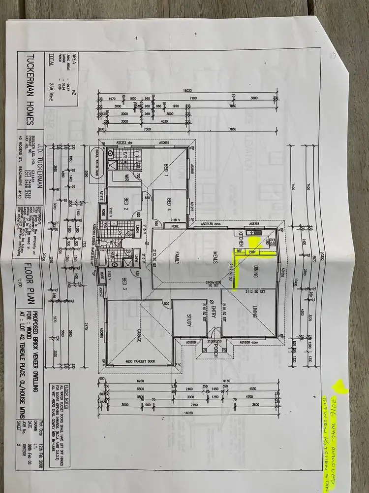 Floorplan of Homely house listing, 20 Teneale Place, Glass House Mountains QLD 4518