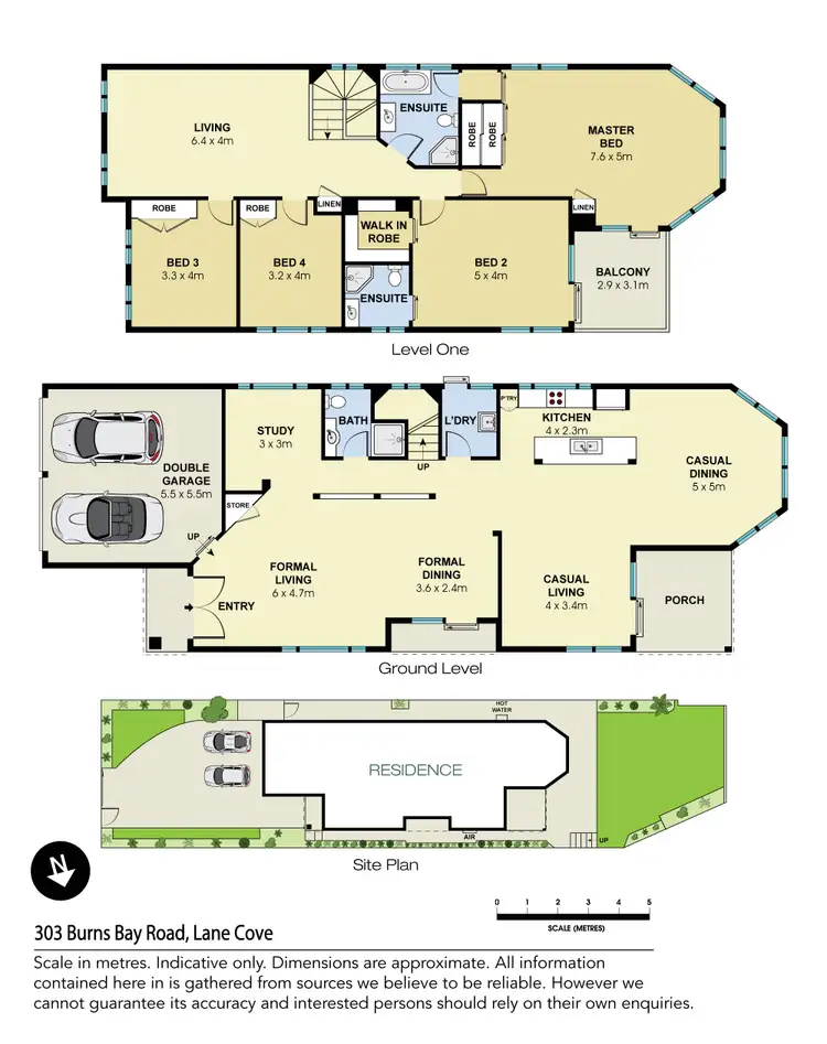 Floorplan of Homely house listing, 303 Burns Bay Road, Lane Cove NSW 2066
