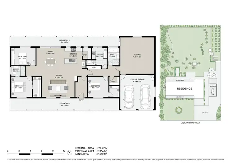 Floorplan of Homely house listing, 6346 Midland Highway, Clarendon VIC 3352