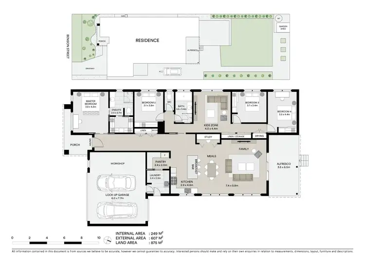 Floorplan of Homely house listing, 11 Benson Street, Brown Hill VIC 3350