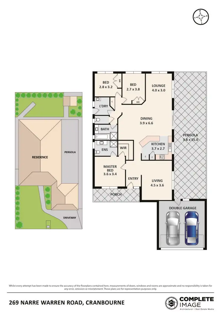 Floorplan of Homely house listing, 269 Narre Warren - Cranbourne Road, Cranbourne VIC 3977