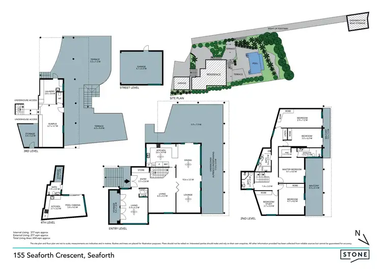 Floorplan of Homely house listing, 155 Seaforth Crescent, Seaforth NSW 2092
