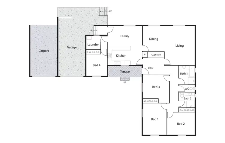 Floorplan of Homely house listing, 16 Darke Street, Torrens ACT 2607